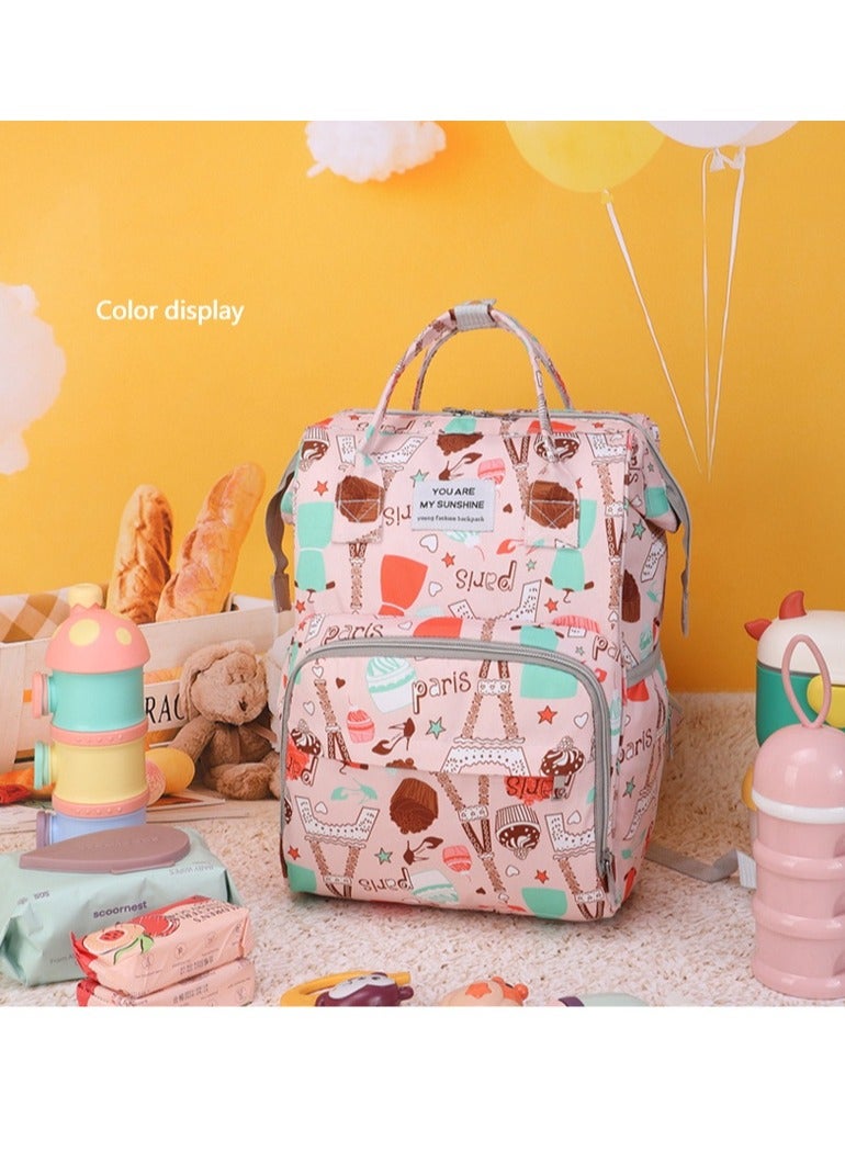 Multi Functional Fashionable Outdoor Portable Backpack For Mothers And Infants - Image 5
